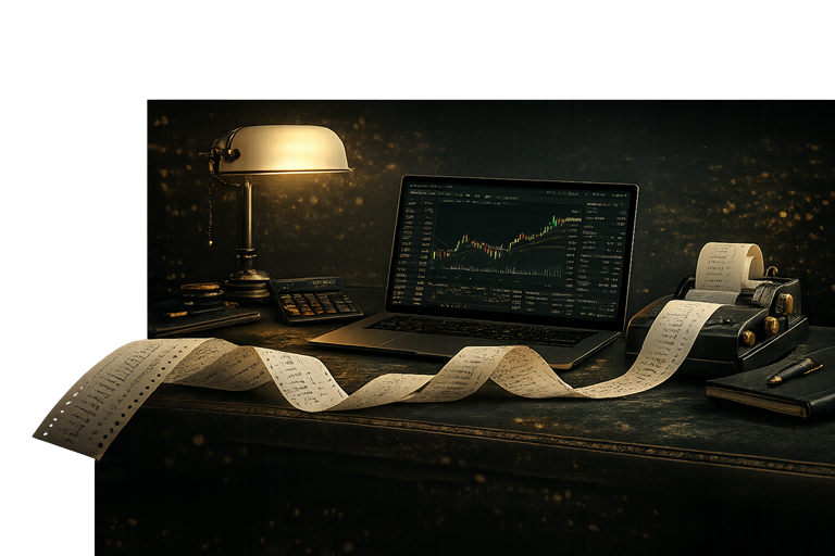 Professional trading interface